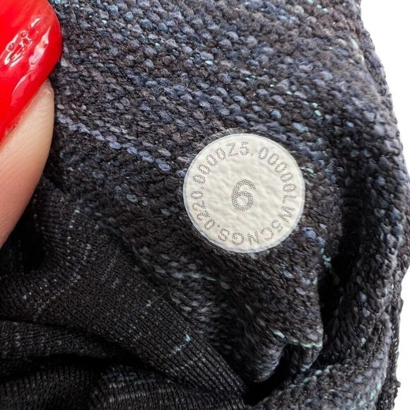 Lululemon Lab Varsa Tight 28" Aurora Glow True Ombre Navy Size 6 - Picture 4 of 7